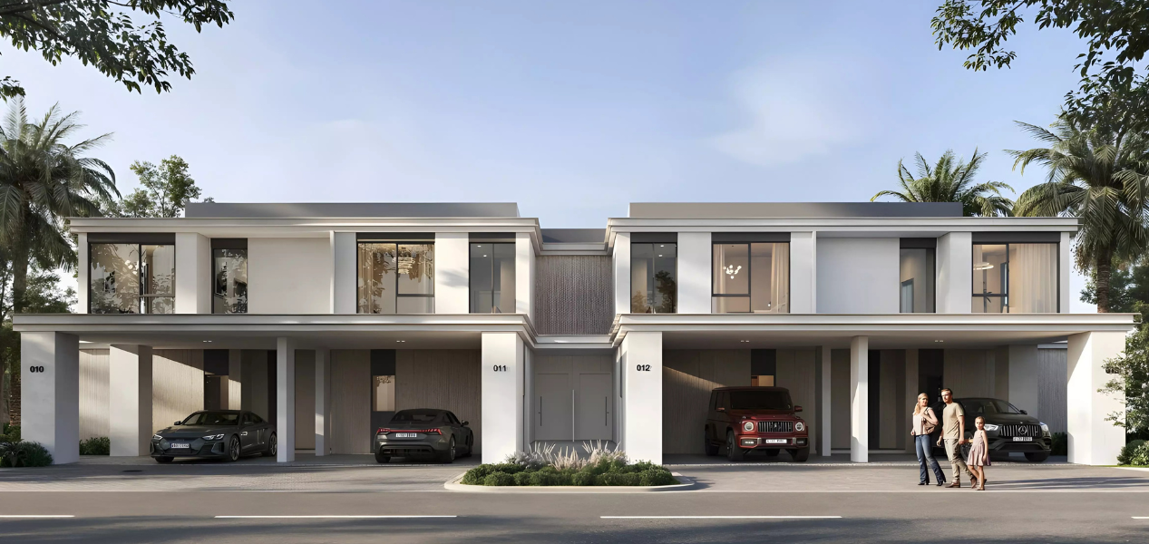 Modern townhouses at Greenville 2 by Emaar in Emaar South Dubai