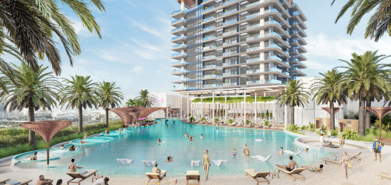 Beach Club at Mercer House with pool bar and sun loungers