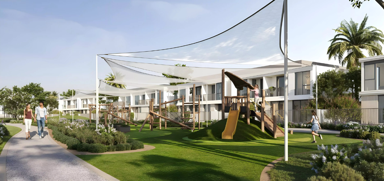 Family-friendly kids playground in Greenville 2 Emaar South