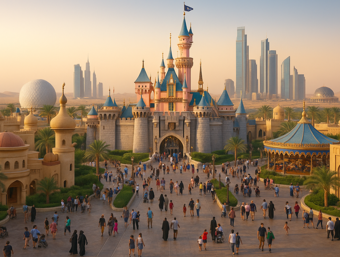 Disney Park in AbuDhabi