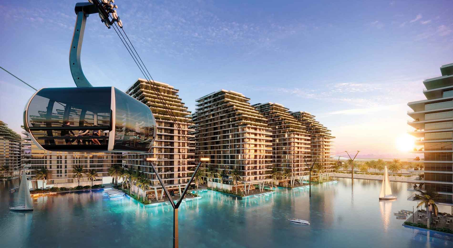 Waterfront apartments at Azizi Venice in Dubai South