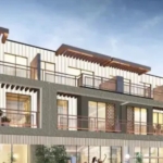Camelia Villas Damac Hills modern villa facade with large balconies