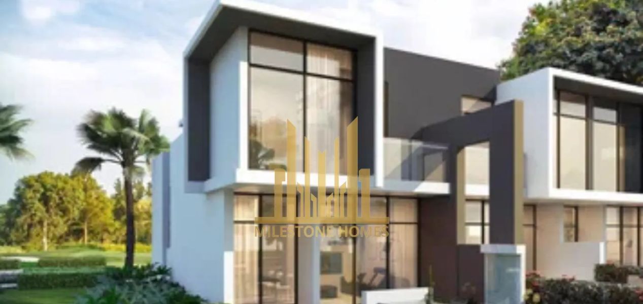 Contemporary townhouse design at Camelia Villas Damac Hills