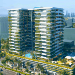 Skyline-facing view from Forest City Tower Majan