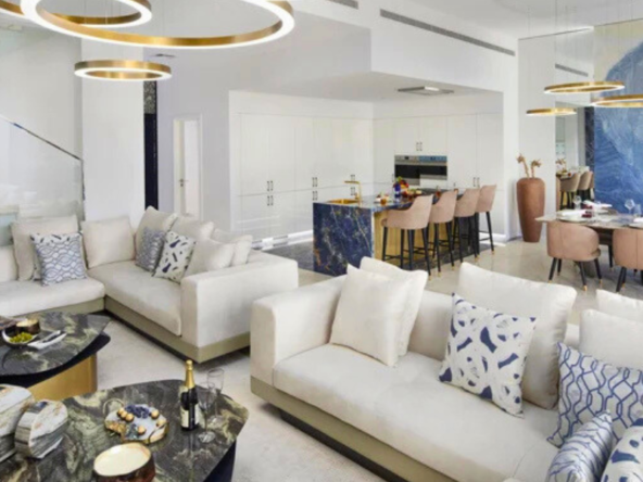 Duplex-style interiors in Forest City Tower Majan residence