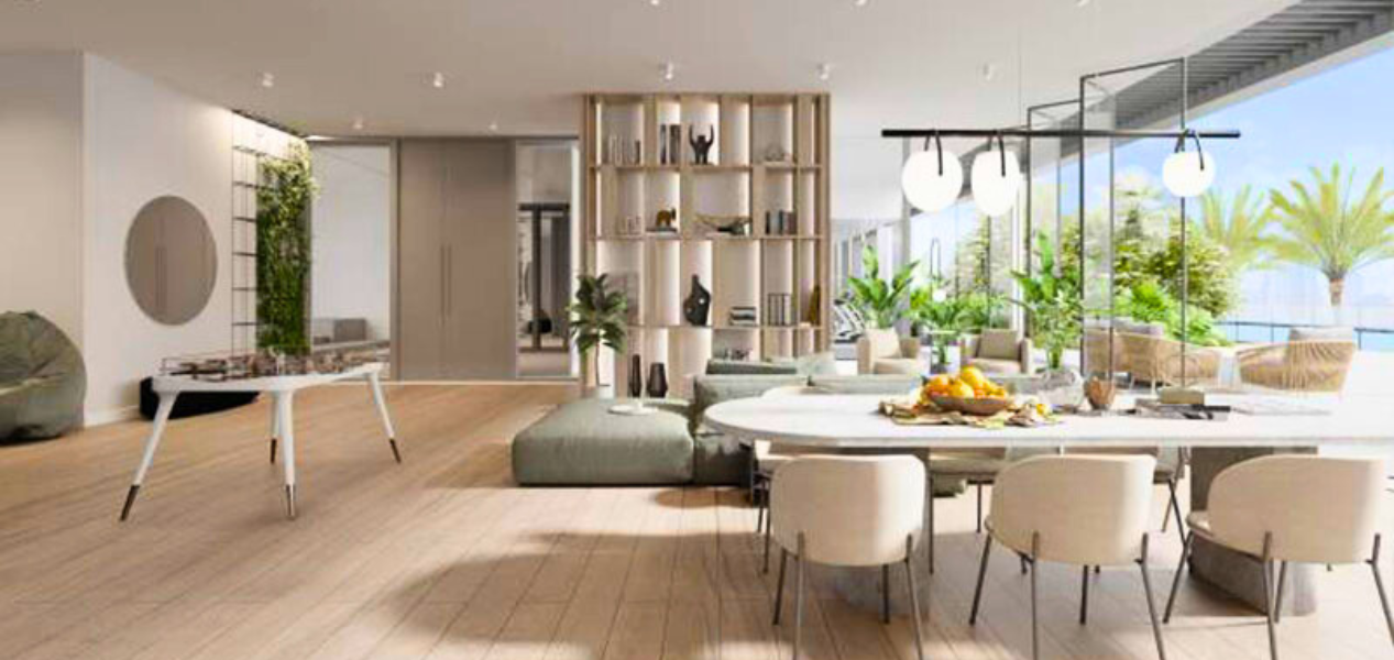 Elegant modern apartment interiors at Ellington House Dubai Hills