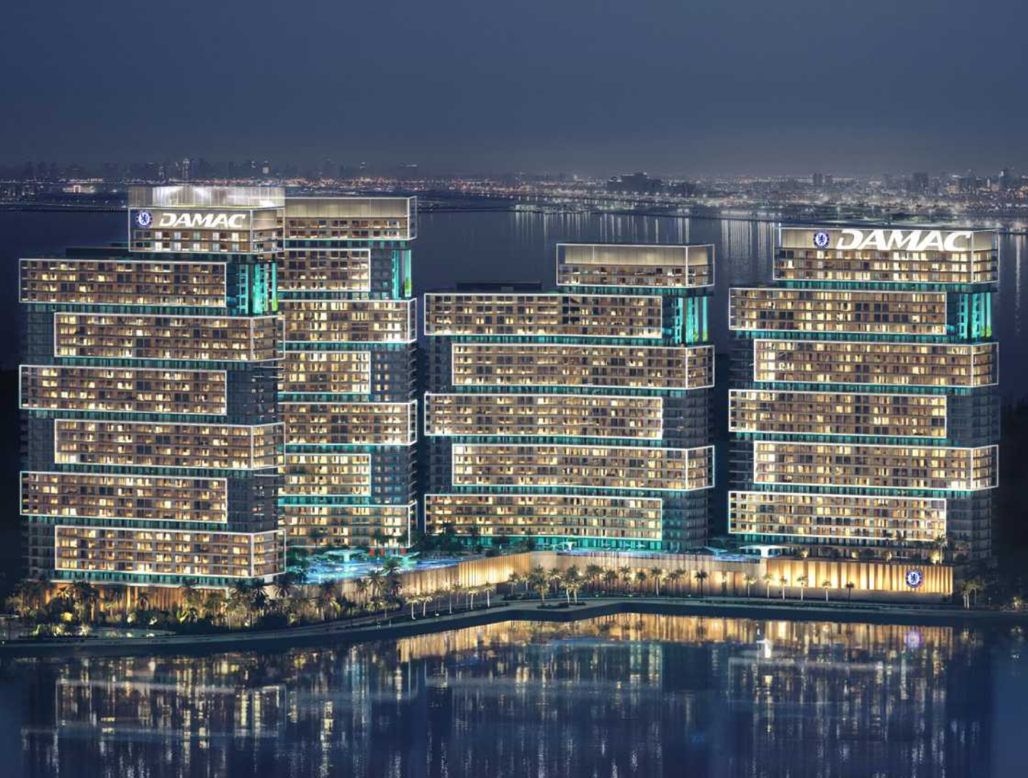 Damac residential towers in Dubai, ideal for first-time homebuyers under the Dubai First-Time Home Buyer Programme