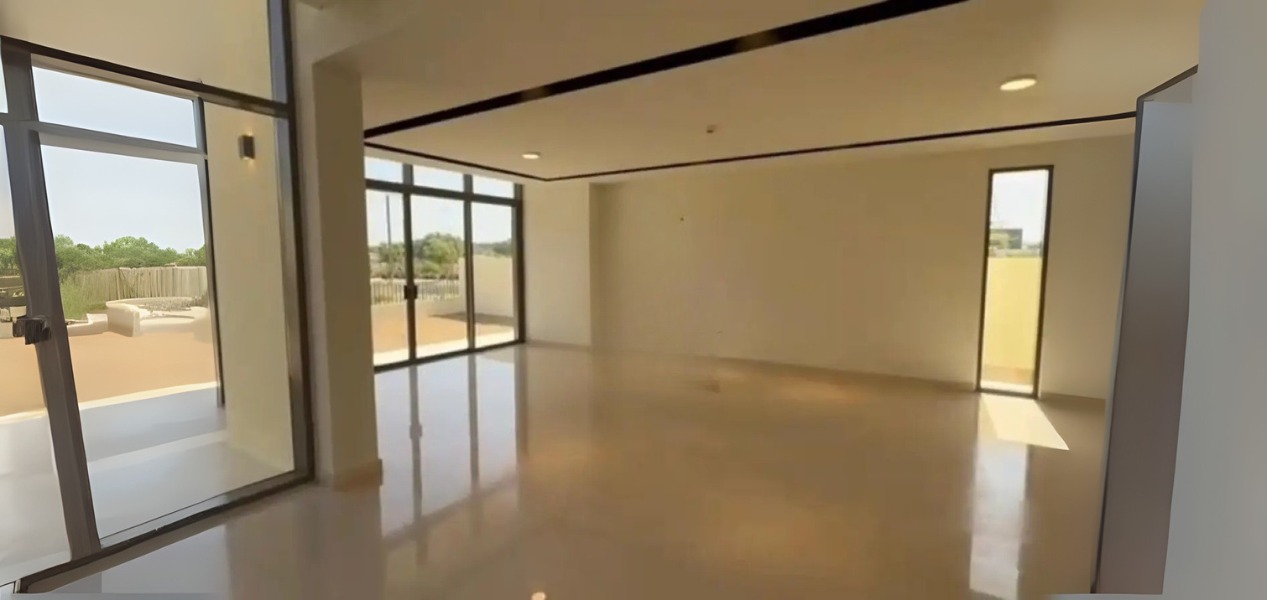 Bright and airy living room in 5-Bed Villa Dubai Hills