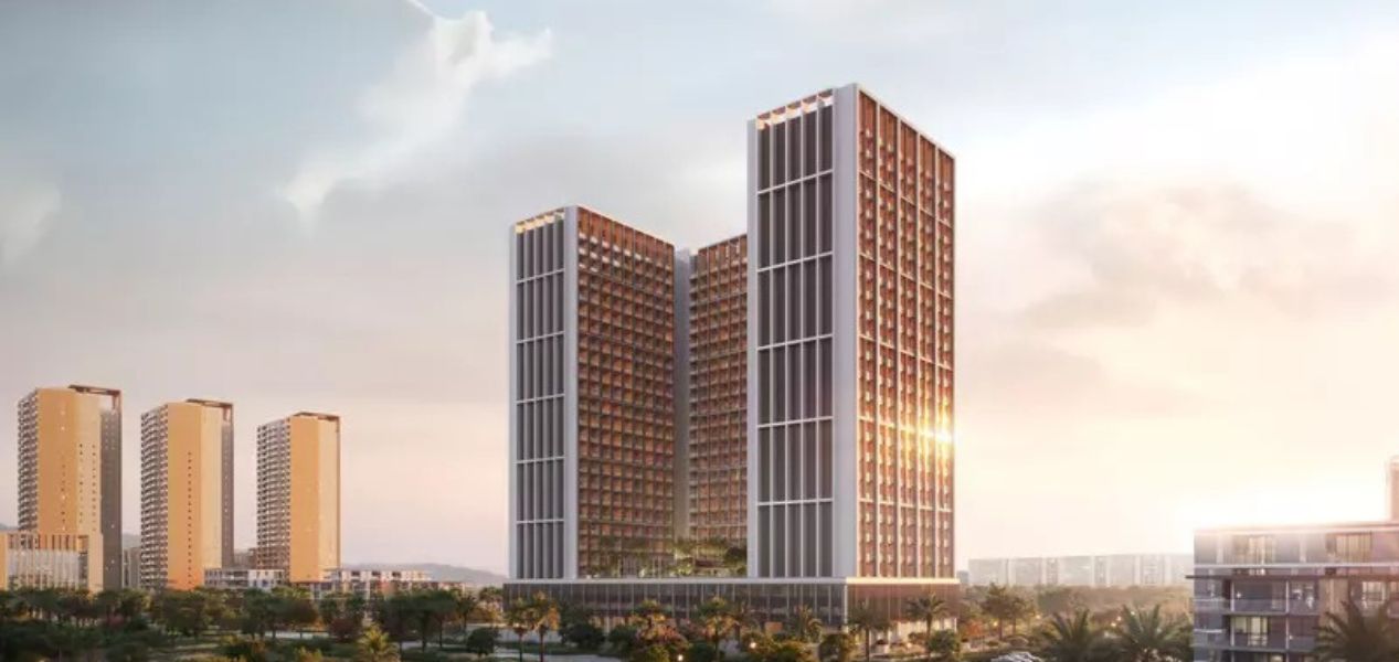 Binghatti Elite Apartments Dubai Production City exterior view2