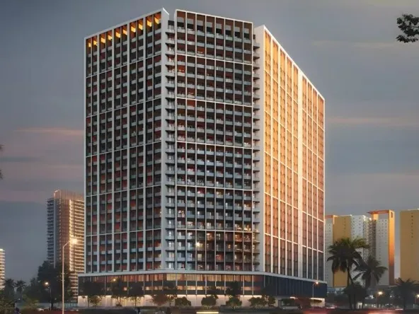 Binghatti Elite Apartments Dubai Production City exterior view