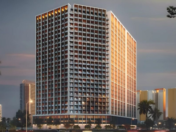 Binghatti Elite Apartments Dubai Production City exterior view