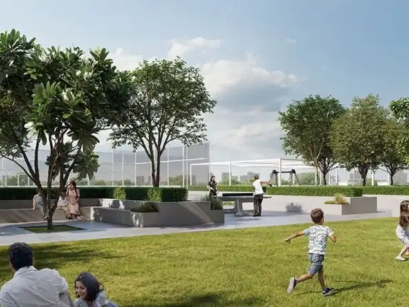 Park near Golf Meadow Emaar South homes