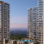 Exterior view of Rosehill by Emaar at Dubai Hills Estate showcasing modern architecture