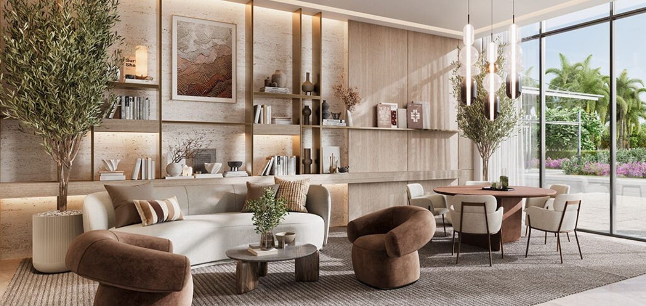 Stylish interiors at Golf Meadow Emaar South properties