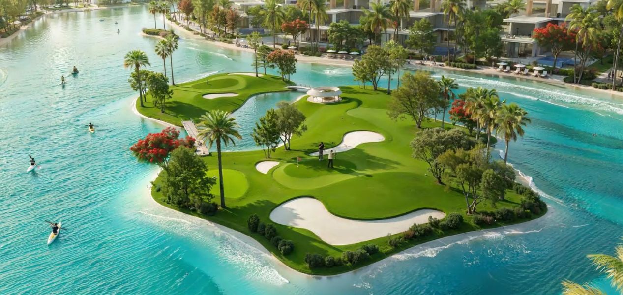 Damac Islands Phase 2 Dubai lagoon view villas3