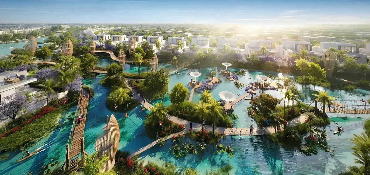 Damac Islands Phase 2 Dubai lagoon view villas 4