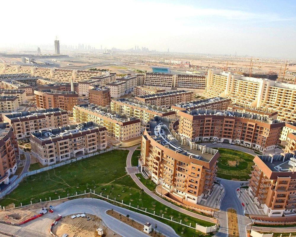 Motor City Dubai properties villas view