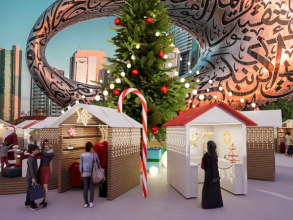 Winter markets in Dubai for Christmas