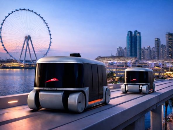 Dubai self-driving pods