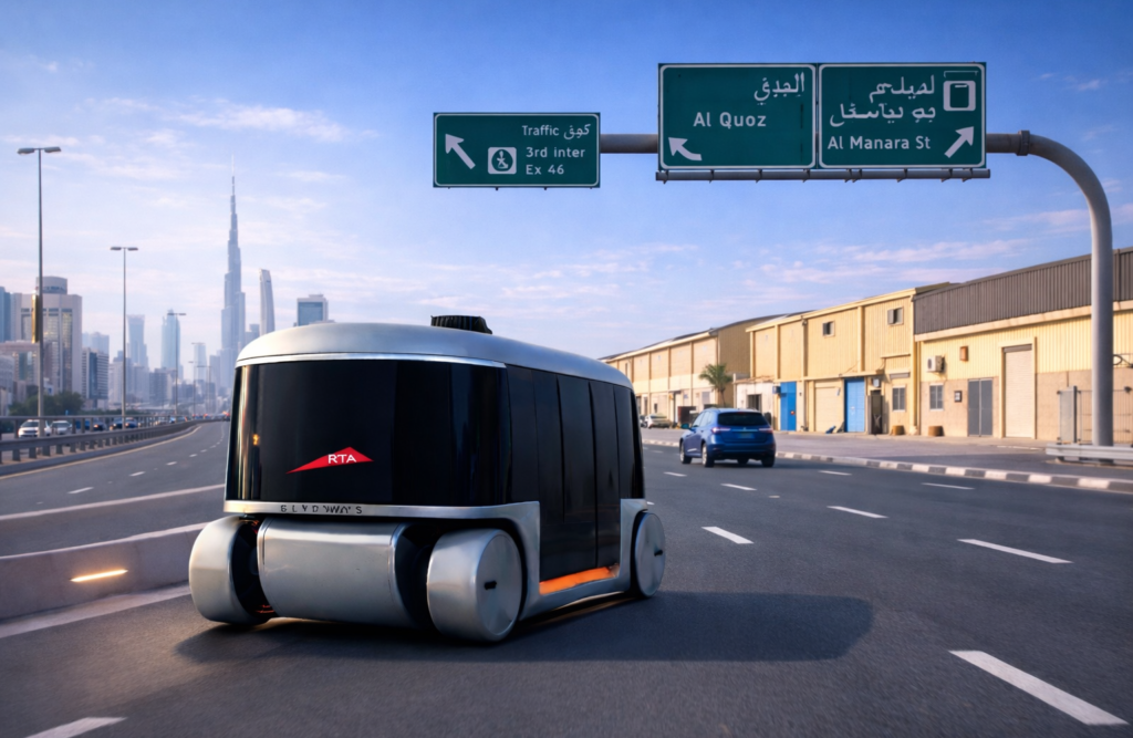 Dubai self-driving pods 4