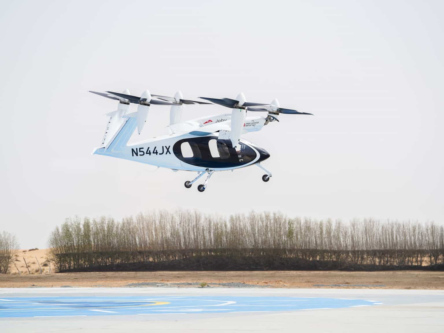 Dubai flying taxi station vertiport