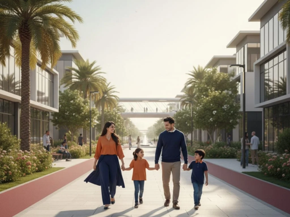 Walkable communities in Dubai