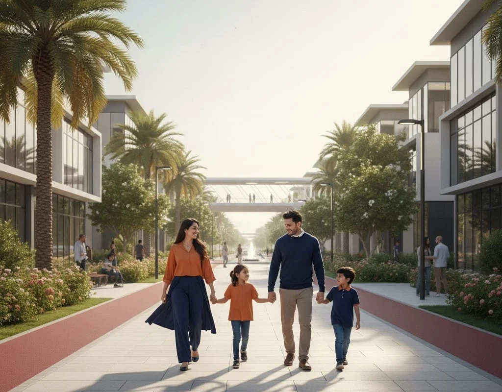 Walkable communities in Dubai