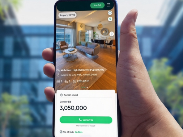 uae digital property auction