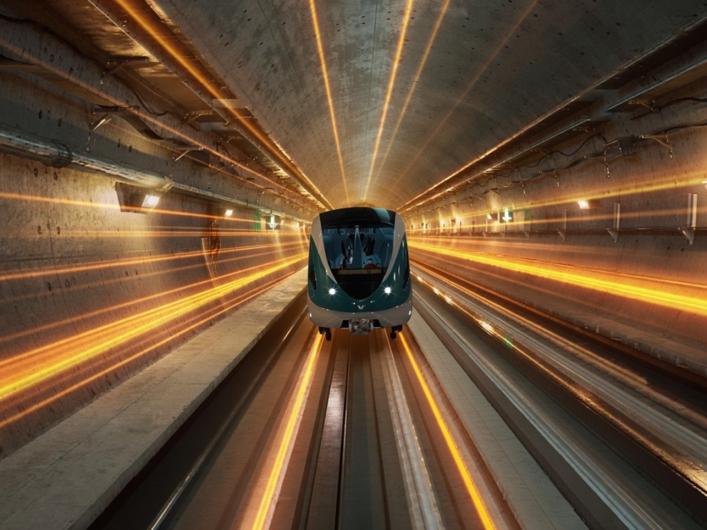 UAE mega projects - Dubai Gold Metro Line