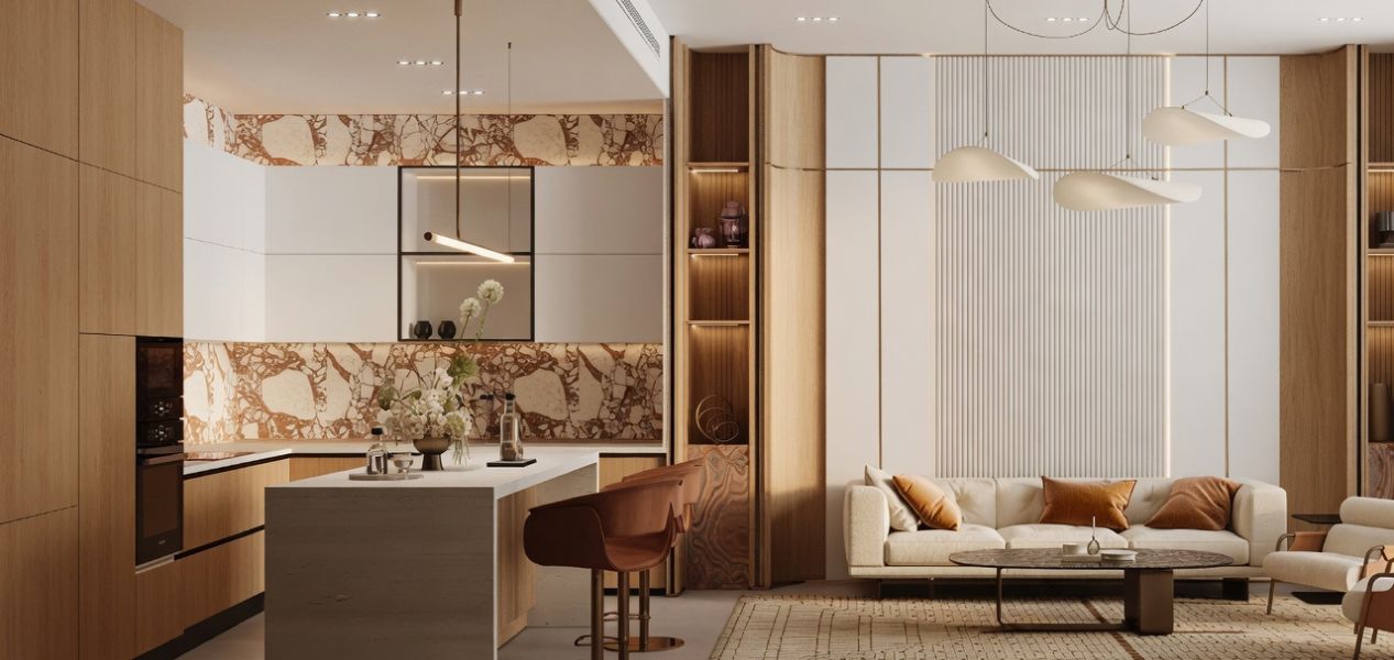 Binghatti Skyflame 1- Modern Living in Majan, Dubailand