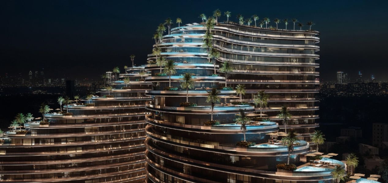 Binghatti Skyflame 1- Modern Living in Majan, Dubailand